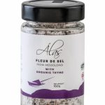 Fleur De Sel with Organic thyme 160g x6